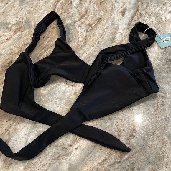 PRAIRIE SWIM MUSKOKA BIKINI TOP - BLACK - Picture 7 of 7